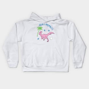 Cute Gallimimus Kids Hoodie